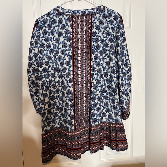 💙 Boho Floral Blouse - Picture 4 of 6
